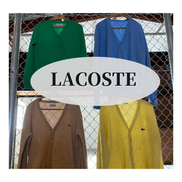 LACOSTE KNIT CARDIGAN